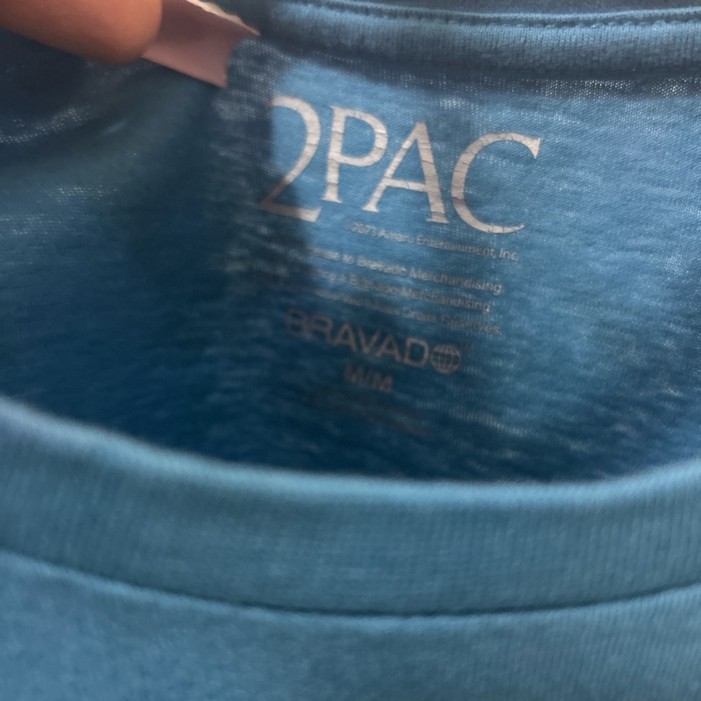 2PAC Blue T-Shirt